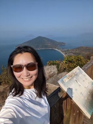 Hiking and Biking with my local senpais on Awashima Island
